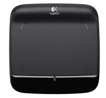 Logitech Wireless Touchpad with the touch effective area inside the round corners (illustration Logitech)
