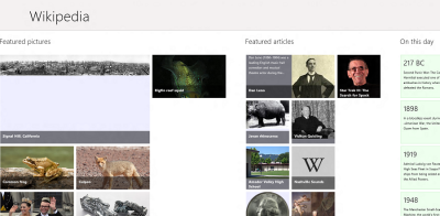 Wikipedia Windows 8 Metro
