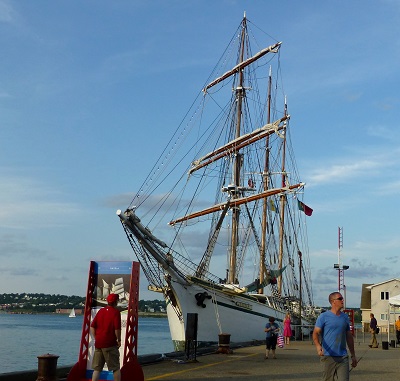 Gazela, one of the Tall Ships in Halifax July 19-25 (photo Stephen Pate)