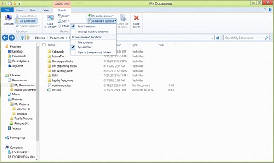 Windows 8 Explorer File Manager – screenshots by Stephen Pate/NJN