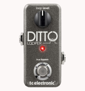 TC Helicon Ditto Looper, only two buttons