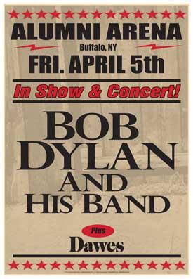 Bob Dylan Buffalo poster Bob Dylan wows Buffalo on first leg of 2013 North American Tour photo