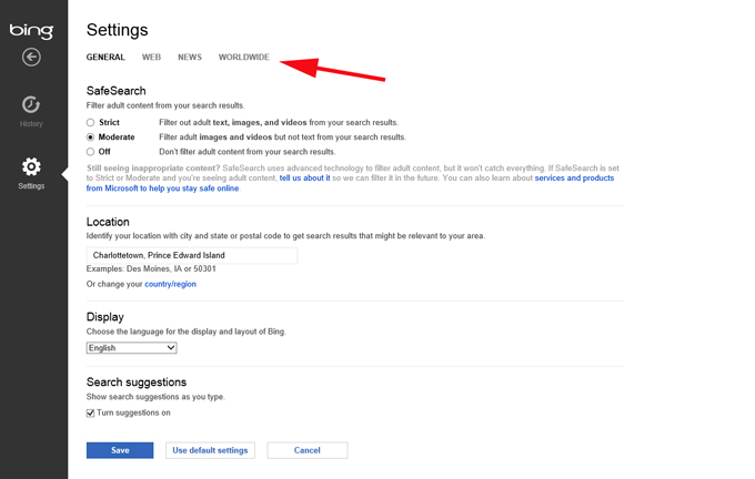 How To Enable Bing Search By Date